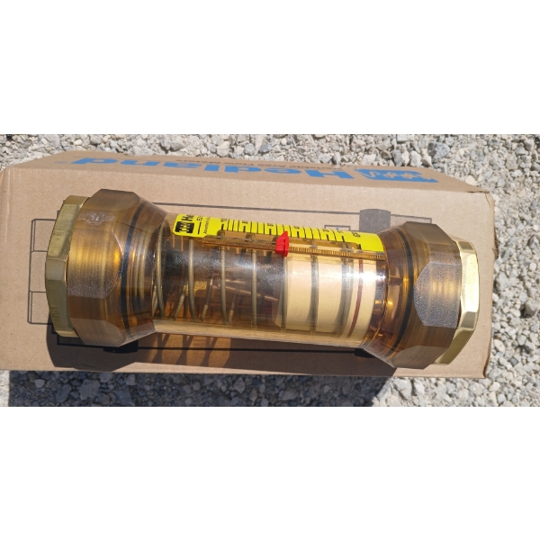 LOT OF 3 - HEDLAND VARIABLE AREA FLOW METERS - AS NEW