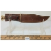 Image 3 : MUELA BOWIE KNIFE W/ LEATHER SHEATH