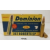 Image 1 : AMMO: 19X CIL DOMINION .257 ROBERTS - 117GR - SP