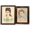 Image 1 : LOT OF 2 - "LITTLE MARTHA" & "THE ROSE OF KILLARNEY" BY CURRIER & IVES 