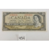 1954 CDN $20 BANKNOTE