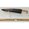 Image 1 : INDO-PERSIAN HORN HANDLE DAGGER W/ SHEATH