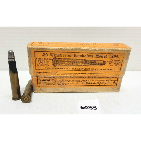 AMMO: 20X .30 WCF MIXED - RELOADS