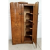 Image 6 : GENTLEMAN'S WARDROBE - ART DECO - BURR WALNUT - C.1930'S-1940'S