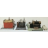 Image 3 : LOT OF 3 - TIN MODEL STEAM ENGINES