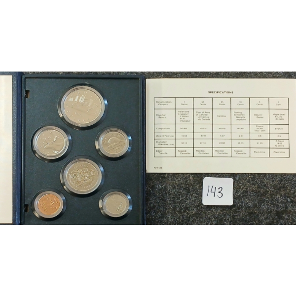 1986 RCM SPECIMEN SET