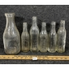 Image 1 : LOT OF 6 - EMBOSSED BOTTLES - INCL P.A. JACKSON & OLD COLONY, ETC.