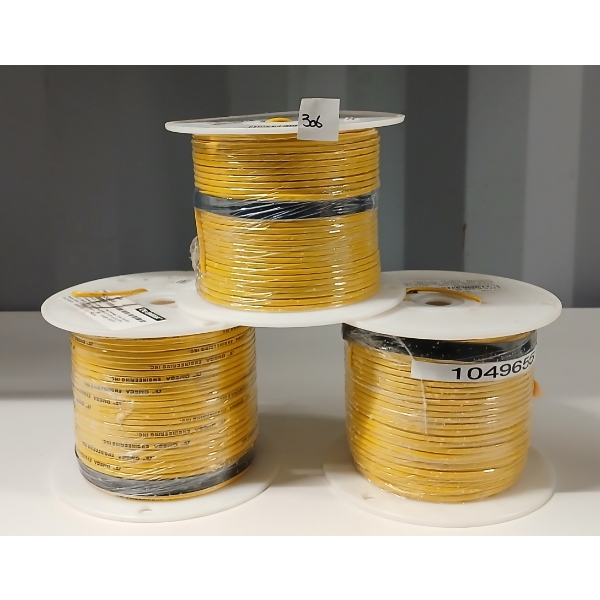 LOT OF 3 - OMEGA T/C EXTENSION WIRE SPOOLS
