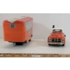 Image 2 : TIN FRICTION OVERLAND FREIGHT SERVICE TRUCK W/ TRAILER
