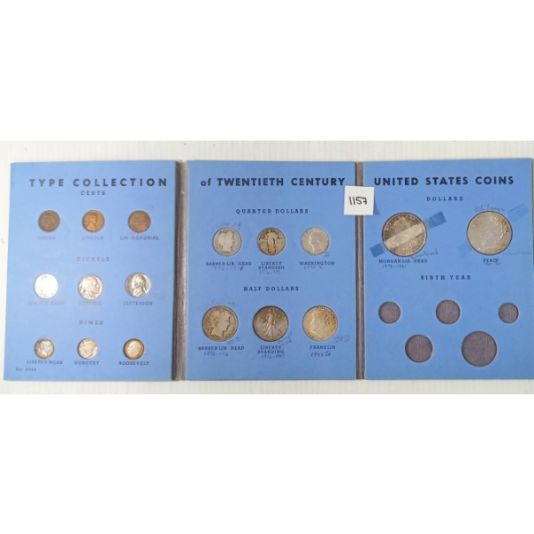 20TH CENT. U.S. COINS BOOKLET