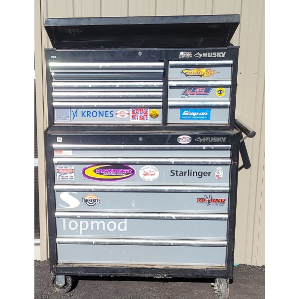 HUSKY TOOL CHEST - NO KEY - AS IS 