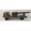 Image 2 : NY-LINT TOYS PRESSED STEEL MILITARY CANNON TRUCK