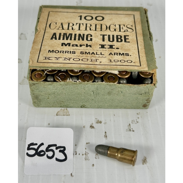 AMMO: 100X KYNOCH .293-230 MORRIS SHORT