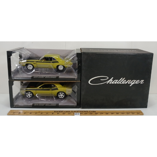 CLASSIC & CONCEPT DIECAST DODGE CHALLENGER MODEL CARS