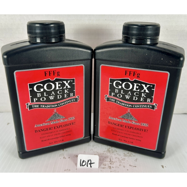POWDER: 2 LBS GOEX BLACK POWDER - FFFG