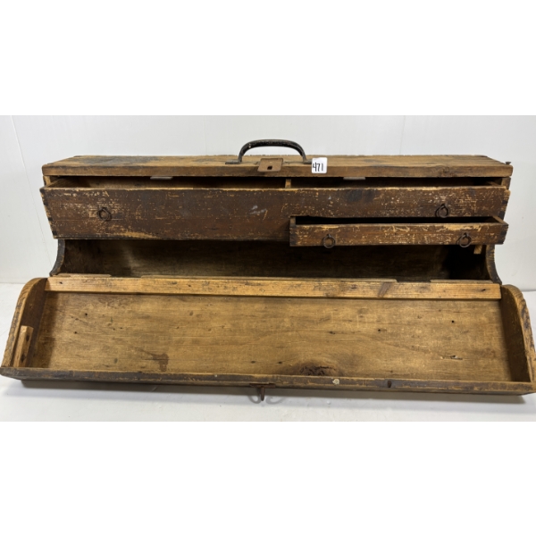 CARPENTER TOOL BOX - 8 X 12 X 32 INCH