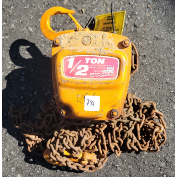 1/2T KITO CORR CHAIN HOIST