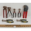 Image 1 : LOT OF 7 - GRIP PLIERS - INCL MASTERCRAFT, FULLER, EYELIT TOOLS, ETC