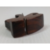 Image 3 : ENGLISH VICTORIAN EBONY & BOXWOOD MINIATURE ROUNDER PLANE