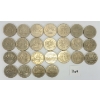 LOT OF 25 - 1968 - '86 CDN $1 COINS 