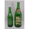 Image 3 : LOT OF 2 - 7-UP GLASS BOTTLES