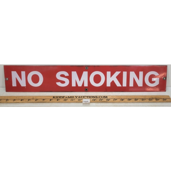 NO SMOKING SSP SIGN