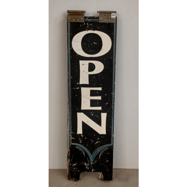 OPEN SIGN - SANDWICH BOARD - SIDEWALK SIGN