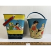 Image 1 : LOT OF 2 - FLL & GSW TIN BUCKETS