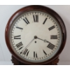 Image 5 : 1840 ENGLISH FUSEE MOV'T 8 DAY WALL MOUNT CLOCK