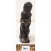 Image 3 : WOMAN PULLING ARCTIC CHAR - SIGNED - STONE