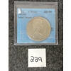Image 1 : 1965 CDN SILVER $1 COIN - CCCS GRADED - AU-50