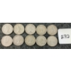 Image 2 : LOT OF 10 - 1956-1966 CDN 10 CENT COINS