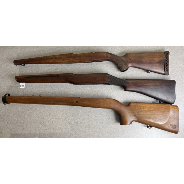 LOT OF 3 - GUN STOCKS 