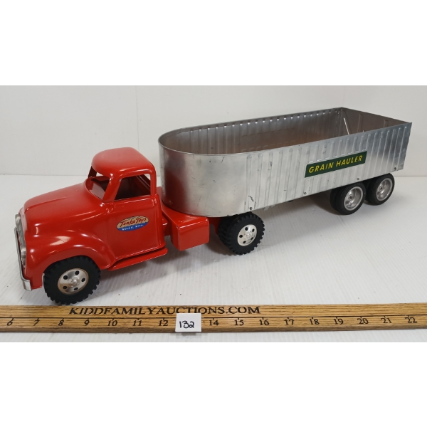 TONKA TOYS PRESSED STEEL GRAIN HAULER
