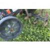 Image 3 : LOT OF 2 - HABAN 36 INCH PULL TYPE TILLER & HUSQVARNA MOWER