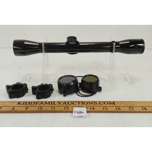 BUSHNELL BANNER 4X32 SCOPE W/ MOUNTS