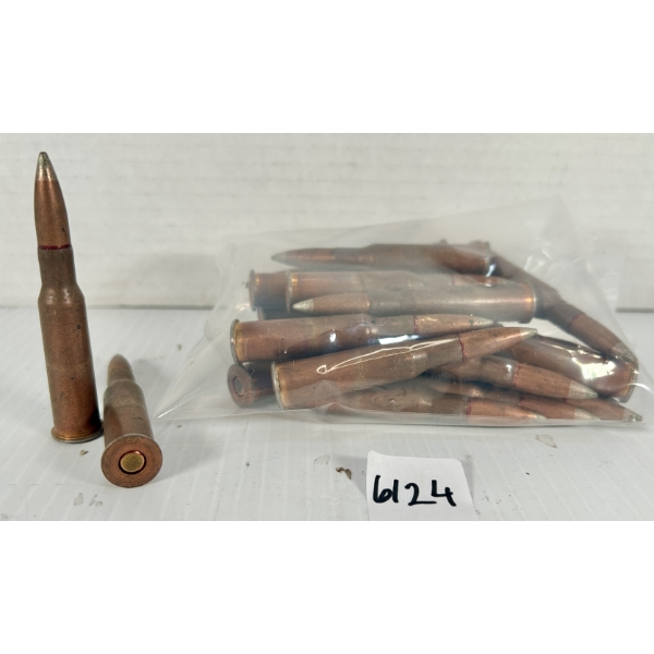 AMMO: 21X 7.62X54 R - MILITARY FMJ