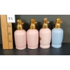 Image 2 : LOT OF 4 - SOUVENIR SYPHON STYLE SALT/PEPPER SHAKERS - PINK & POWDER BLUE
