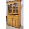 Image 1 : PINE SIDEBOARD W/ GLASS PANEL DOORS
