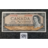 Image 1 : 1954 CDN $50 BANKNOTE