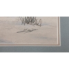 Image 3 : WINTER SLEIGH BY BOB MILLARD (1947 - 2014) - FRAMED ACRYLIC ON BOARD