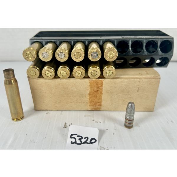 BRASS & BULLETS: 11X .308 WIN & APPROX 35X .308 IN 180 GR LEAD