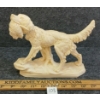 Image 2 : A. SANTINI HUNTING DOG SCUPLTURE - SIGNED