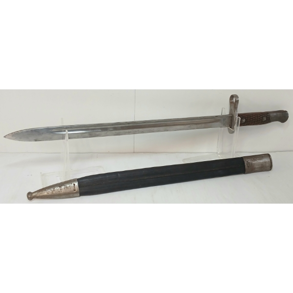 SPANISH MODEL 1913 ARTILLERIA TOLEDO BAYONET W/ SCABBARD