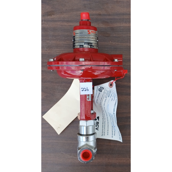 BADGER METER RESEARCH CONTROL VALVE 