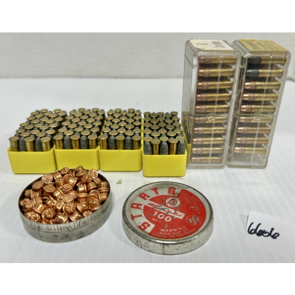 AMMO: 300X .22 LR - MIXED & 100X S&B STAR 6 BLANKS