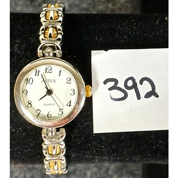 AVIVA LADIES' TWO TONED QUARTZ WRISTWATCH 