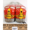Image 3 : LOT OF 2 - MARX TIN SANTA FE MODEL TRAINS