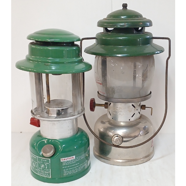 LOT OF 2 - COLEMAN 236A LANTERN & EAST-LITE LANTER W/ CARRIER