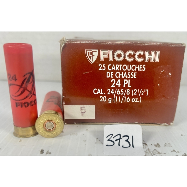 AMMO: 23X FIOCCHI 24 GA 2-1/2 IN - #5
